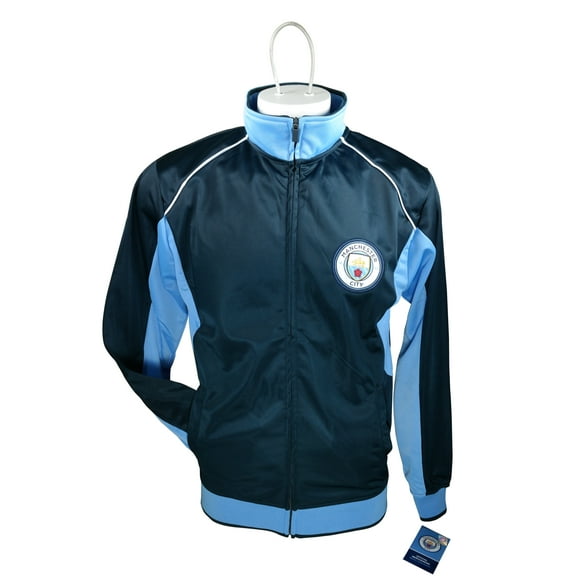 Manchester City Official License Soccer Track Jacket Football A-Grade Adult Size 005 Small