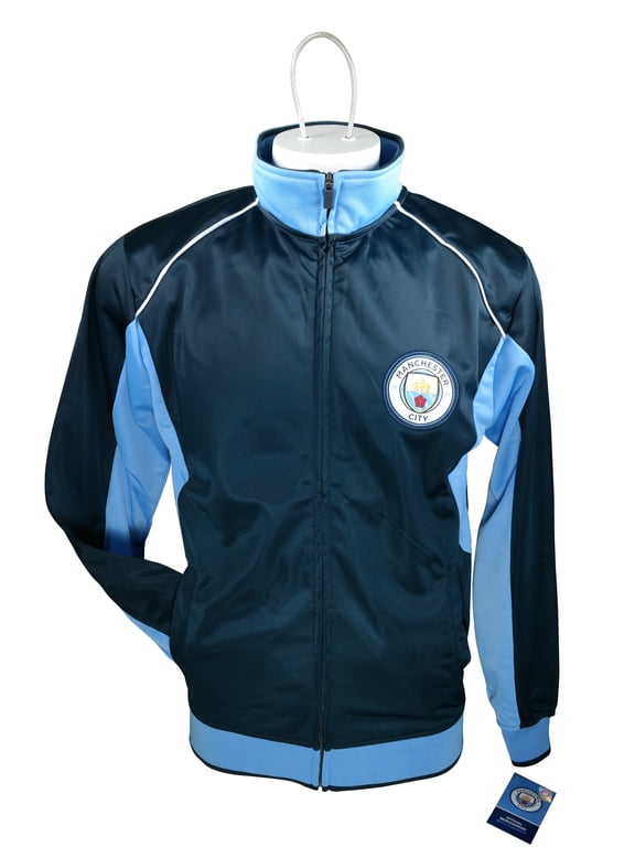 Manchester City Official License Soccer Track Jacket Football A-Grade Adult Size 009 Medium