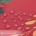 thumbnail image 6 of Christmas Tablecloth, Xmas Print Waterproof Table Cloth Holiday Decor, 6 of 7