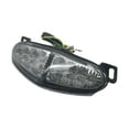 thumbnail image 2 of DYNWAVECA Motorcycle Taillight Rear Brake Light Direct Replace Spare Parts, Wear Resistant LED Warning Light Turn for er-6F Black Shell, 2 of 9