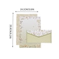 thumbnail image 3 of Dvruxg 3 Pcs Cartoon Animals and Plants Letter Paper Set Letter Papers Kit Wedding Acceptance Wedding Invitation Card Cartoon Envelopes Colored Envelope Envelop for Writing Paper, 3 of 5