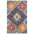 thumbnail image 5 of SAFAVIEH Aspen Mia Geometric Wool Area Rug, Blue/Multi, 7' x 7' Round, 5 of 8