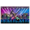 thumbnail image 1 of Suministros de DecoracióN para Fiestas de Karaoke, Cartel de TelóN de Fondo de Fiesta de Vacaciones de Estrella de Rock de Tela Grande para Fiesta de, 1 of 5