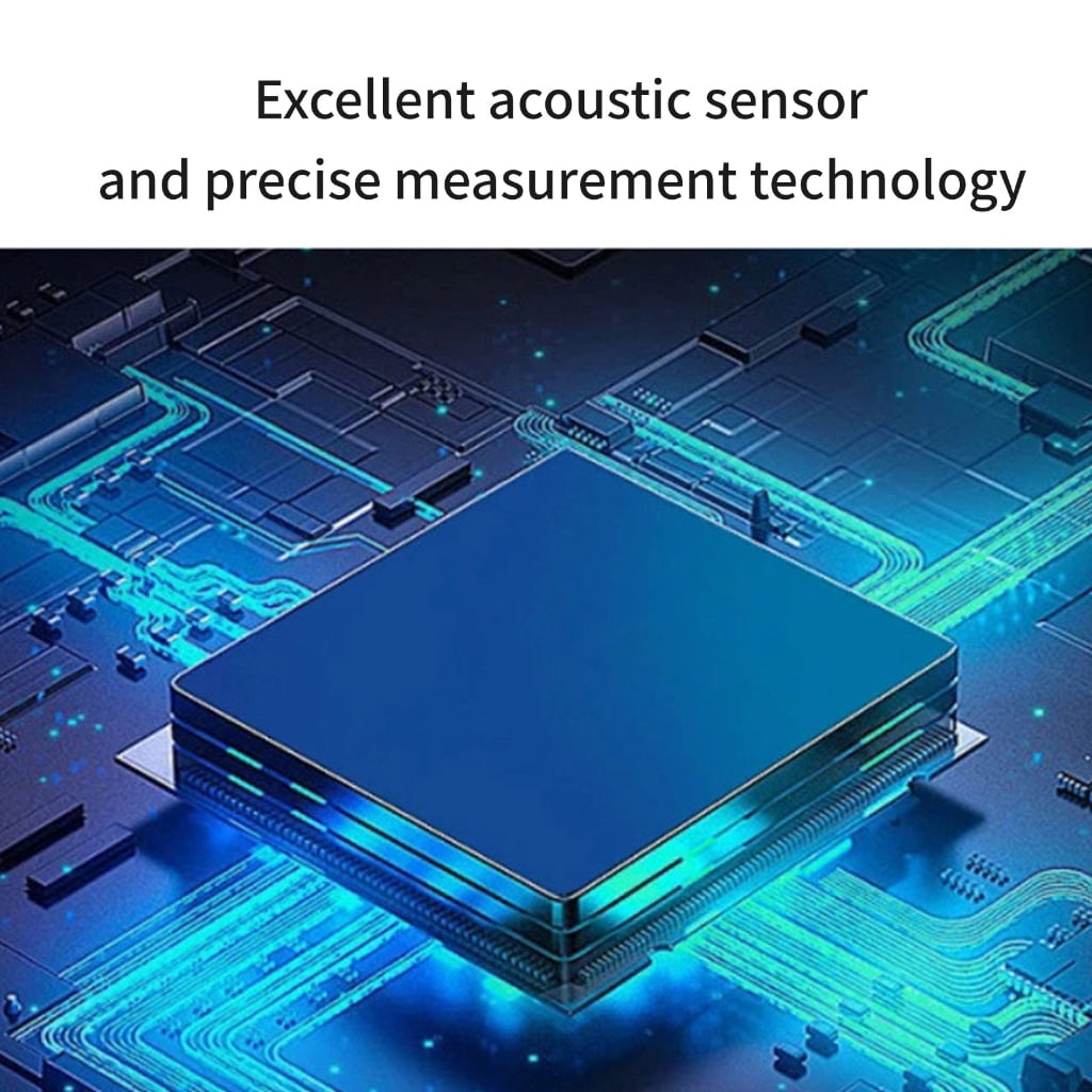 Decibel Meter, 3 in 1 Noise, Temperature and Humidity Monitor LCD Display
