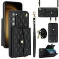 thumbnail image 1 of Samsung Galaxy S23+ Funda Protectora con Bloqueo para Billetera Funda con Tapa Magnética Bolsillo con Ranuras para Múltiples Tarjetas con Correa para el Hombro y Correa para la Muñeca Desmontables, 1 of 7