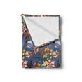 thumbnail image 2 of Flower Soft Flannel Fleece Blanket, Flourishing Spring Bloom Branches with Leaves Botanical Seasonal Succulent Beauty, Cozy Plush for Indoor and Outdoor Use, 70" x 90", Multicolour, by Ambesonne, 2 of 5