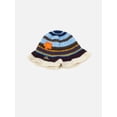 thumbnail image 5 of YooGuoGuo Women's Floral Appliques Crochet Bucket Hats Cute Knitted Fishing Hat Outdoor Cap, 5 of 6
