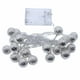 thumbnail image 2 of Fiudx Liquidación De Ahorros De Verano Guirnalda De Luces Led De Navidad Con Bolas De Metal Huecas Marroquíes Alimentadas Por Batería Para Decoración De Fiesta En Casa, Vacaciones Y Bodas, 2 of 7