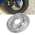 thumbnail image 4 of Brake Rotor Disc, 180mm/7.1in Outer Diameter Steel Alloy Motorcycle Brake Disc Warping Prevention  for Scooters, 4 of 8