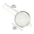 thumbnail image 4 of Xihbxyly Cuchara Ranurada, Espumadera Inoxidable, Mango Ergonómico Al Vacío, Moldeado Integral de Acero Inoxidable 304, Utensilio de Cocina para Uso Doméstico y Restaurante, Ideal para Entusiastas Cu, 4 of 7