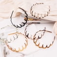 thumbnail image 5 of 6 PCS Plastic Headbands with Teeth, Non-Slip Zig Zag Hair Hoops for Women & Girls, Stylish Hair Accessories, 5 of 6