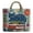 D, variant on Vintage Quilted Tote Bag Women Lightweight Travel Bag Purse Cotton Shoulder Tote Bag For Shopping Grocery & Beach Bag
