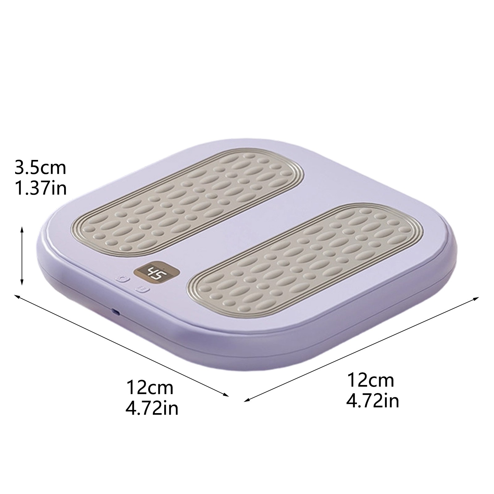 Shiatsu Foot Massager Machine with Heat, Deep Kneading Vibration Therapy for Plantar Fasciitis & Neuropathy, Improves Circulation and Body Flow