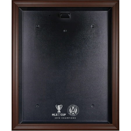 - Atlanta United FC 2018 MLS Cup Champions Brown Framed Team Logo Jersey Display Case