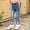 Pink2, variant on DuoJiaJ Girls Pearl Bow Embroidered Jeans Wide Leg Flare Denim Pants With Elastic Waist For Toddler Kids Girls Bootcut Jeans Size 2-3 Years,Blue