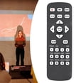 thumbnail image 2 of Replacement Remote Control for X128GH X118H X1126AH D616D Multiple Projector Models And More Black, 2 of 8