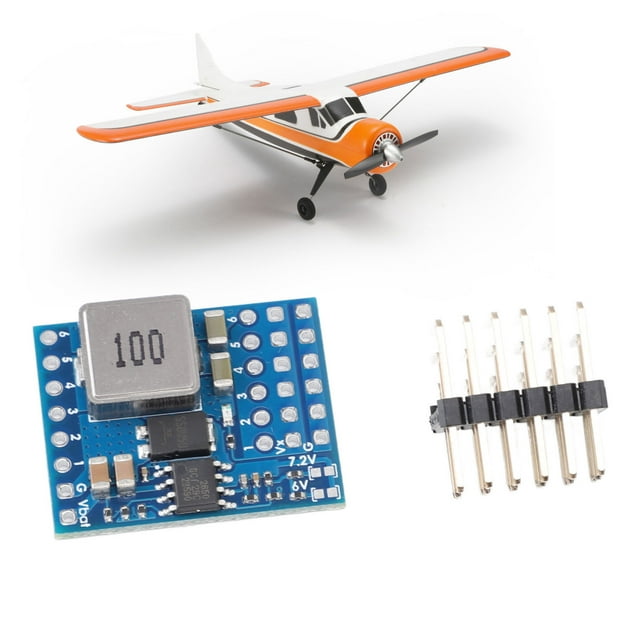 PlacA de Distribución de Energía del Avión RC, Disipación de Calor de Calor Servo Pdb Módulo de Distribución de Energía Equilibrada 5.5-36V Puertos de Conexión