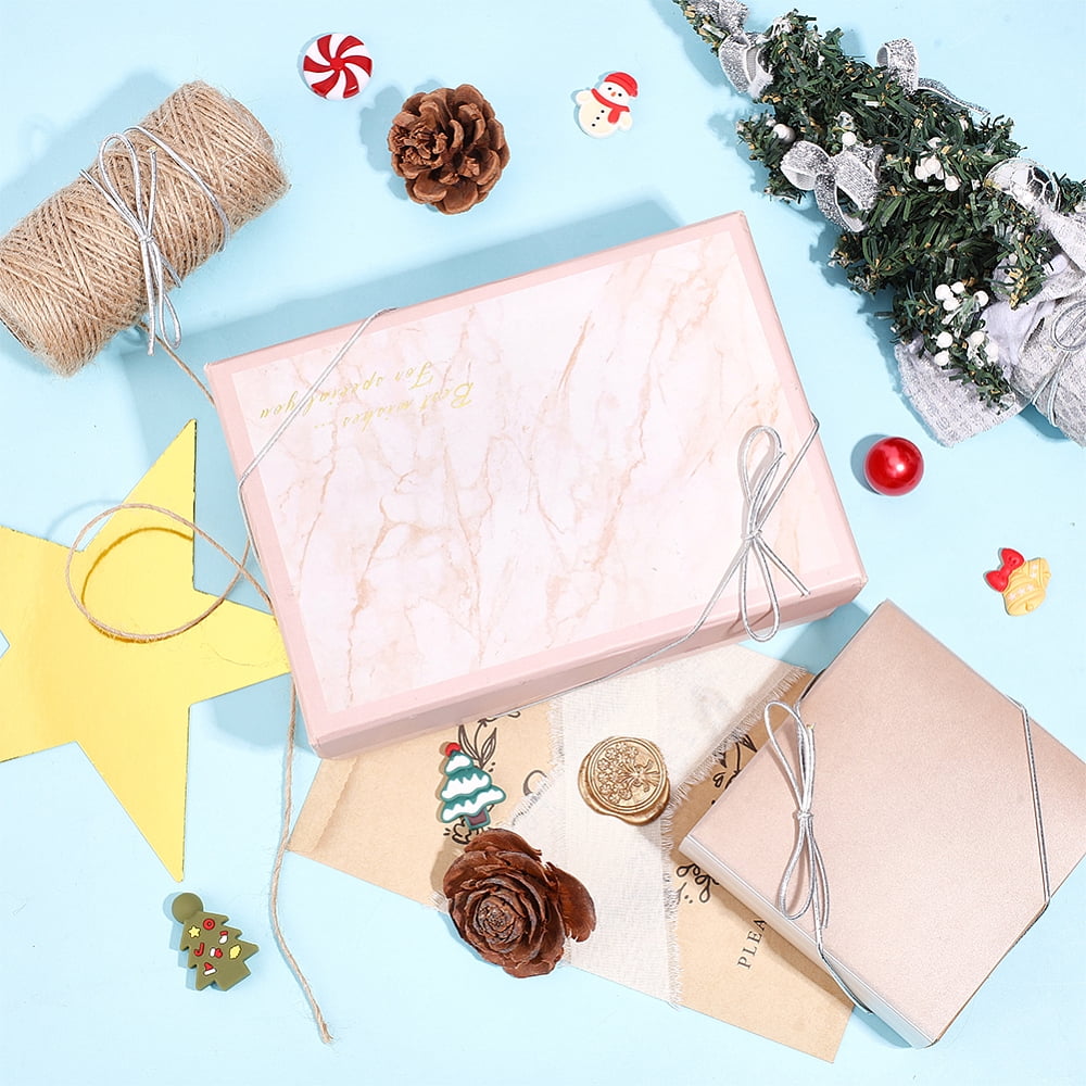 150 Pcs Elastic Bows for Gifts Boxes 4 Inches Samll Silver Stretch Loops with Pre-Tied Bows Elastic Ribbon Cord Strings for Gifts Boxes Bags Crafts