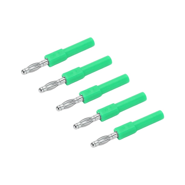 Adaptador de sonda de enchufe de banana macho a hembra, 5 piezas, 4 mm, conversión de enchufe de banana, enchufe de cambio de enchufe de banana, uso conveniente
