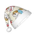 thumbnail image 2 of Salouo Cute Bull Dog for Christmas Hat for Kids Xmas Holiday Hat Santa Hat for Boys & Girls Festive Headwear Accessories Fit for Christmas/ New Year/Holiday/Party, 2 of 6