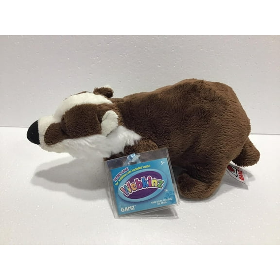 Ganz Webkinz - BADGER Plush (NEW WITH SEALED CODE)