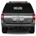thumbnail image 4 of Ford Expedition Real Carbon Fiber Nameplate Chrome Stainless Steel License Frame, 4 of 8