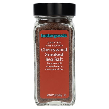 bettergoods Cherrywood Smoked Sea Salt, 5 oz
