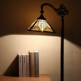 thumbnail image 3 of Tiffany Reading Floor Lamp, 3 of 7