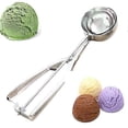thumbnail image 2 of Premium Stainless Steel Ice Cream Scoop , Duty Metal Icecream Scoop Spoon , Perfect For Frozen Fruit, Gelato, 2 of 5