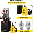 Hydraulic Pump 4 Quart Double Acting for Dump Trailer Car Lifting