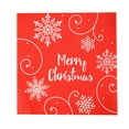 thumbnail image 2 of Japceit Christmas Pattern Paper Napkins, Disposable Holiday Design Table Supply, Festive Dinner Napkin Pack for Party, Celebration, Meal Setup, 2 of 6