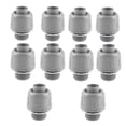 thumbnail image 1 of 10PC Conduit Connectors NPT NonMetallic PVC Electrical Flexible Conduit Fittings, 1 of 6