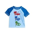 thumbnail image 4 of PJ Masks Toddler Boy Rash Guard & Swim Trunks, 2pc Set, 4 of 5