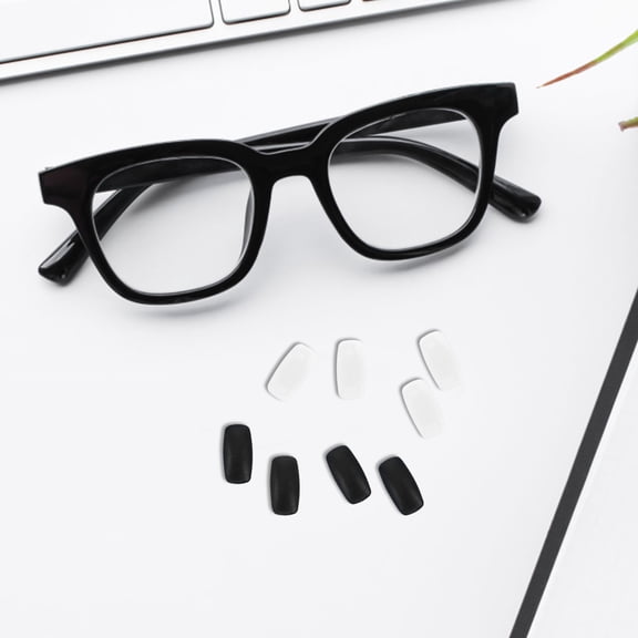LITINKIMI 20 Pairs Silicone Anti- Nose Pads for Glasses, Comfortable Fit for Plastic and Metal Eyewear Frames