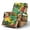Beige-Monstera Palm Leaf, variant on SCRAWLGOD Cow Print Recliner Chair Cover Non Slip Anti Dust Furniture Protector Breathable Reclining Chair Cover with Pocket
