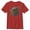 Red, variant on Boy's Star Wars: The Mandalorian The Child Circle Halo  Graphic Tee Black Small