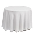 thumbnail image 2 of Mantel redondo Gee Di Moda, 229 cm, blanco, para mesa de 76 a 152 cm, 2 of 5