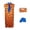Saffron, variant on Women Cosplay Costume Blue Strapless Dress with Collar for Halloween Party Role Play Show Prehistoric Jungle Theme Outfit Stone Age Dress Up Suit