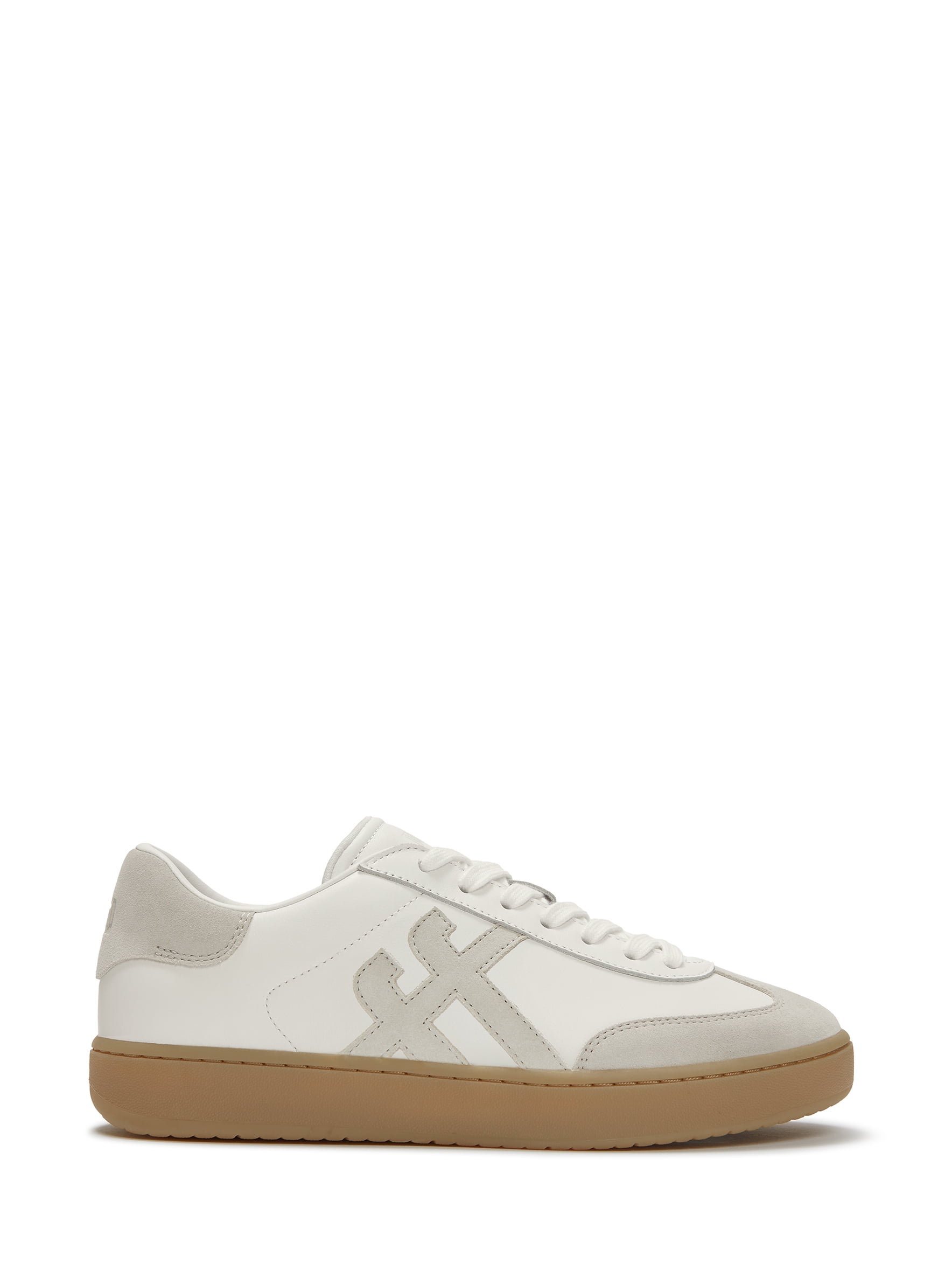 Fitflop Men's The Dash T-Toe Leather/Suede Sneakers