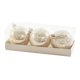 thumbnail image 3 of Bolas navideñas BLESIY colgantes de 3,15 pulgadas para decoración artística de árboles de Navidad oro, 3 of 8