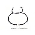 thumbnail image 2 of JUNWELL Bracelet Mode Rond en Acier Inoxydable avec Initiales A-Z Ajustable pour Hommes, 2 of 5