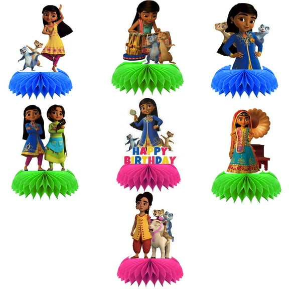 Mira Royal Detective Honeycomb Centerpieces Table Toppers Decorations for Birthday Party Decor Supplies