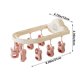 thumbnail image 3 of Estante de Secado de Ropa Ropa Plegable de 8 Clips Secador de Ropa Colgante para Niños Y Adultos, Calcetines a Prueba de Viento, Ropa Interior, Colgante de Plástico Colgante de Ropa Colgante de Ropa, 3 of 7