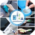 thumbnail image 3 of Juego de Cepillos para Detalles de Coche AUTODECO Azul con Accesorios Completos de Limpieza Automotr, 3 of 7