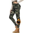thumbnail image 2 of Outfmvch Thermal Leggings for Women Thermal Pants Yoga Pants Leggings for Women Tights for Women Fleece Tights Plus Size Leggings Camouflage 2xl, 2 of 4