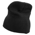 thumbnail image 2 of Simple Map of Mexico Logo Embroidered Big Size Cotton Short Beanie - Black XL-3XL, 2 of 5