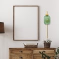 thumbnail image 3 of River of Goods Adrienne  Green Glass and Metal Retro Wall Sconce - 5.375" x 8.625" x 32.25", 3 of 5