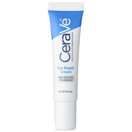 CeraVe Eye Repair Cream for Dark Circles and Puffiness, .5 oz