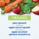 thumbnail image 2 of Baby Food Gerber Stage 2, paquete de 9 frutas y verduras orgánicas, 2 of 9