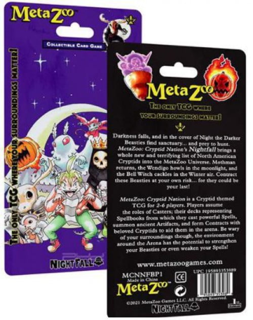 Cryptid Nation & Nightfall 2 Metazoo Card Binders